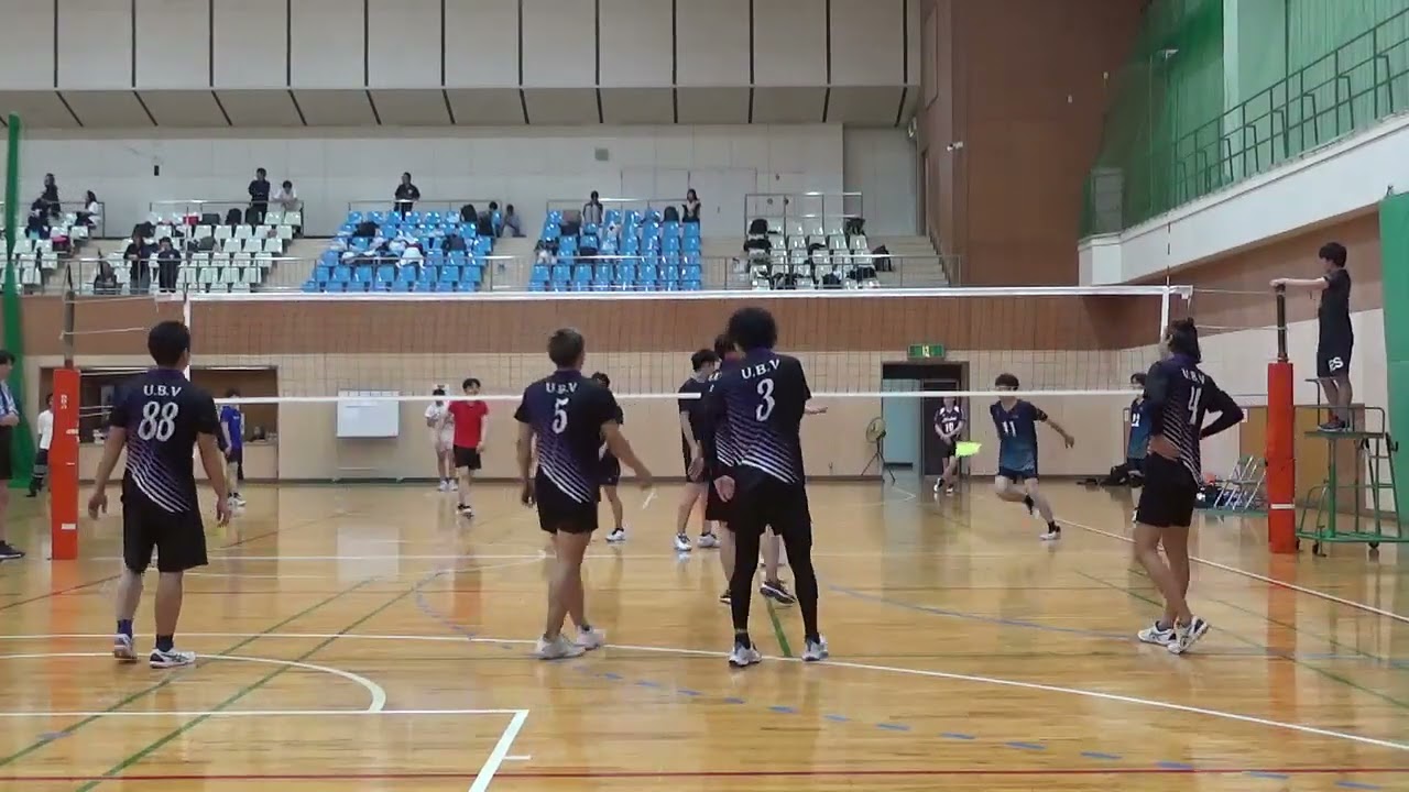 UBV vs  UBVⅡ　決勝 ２セット目