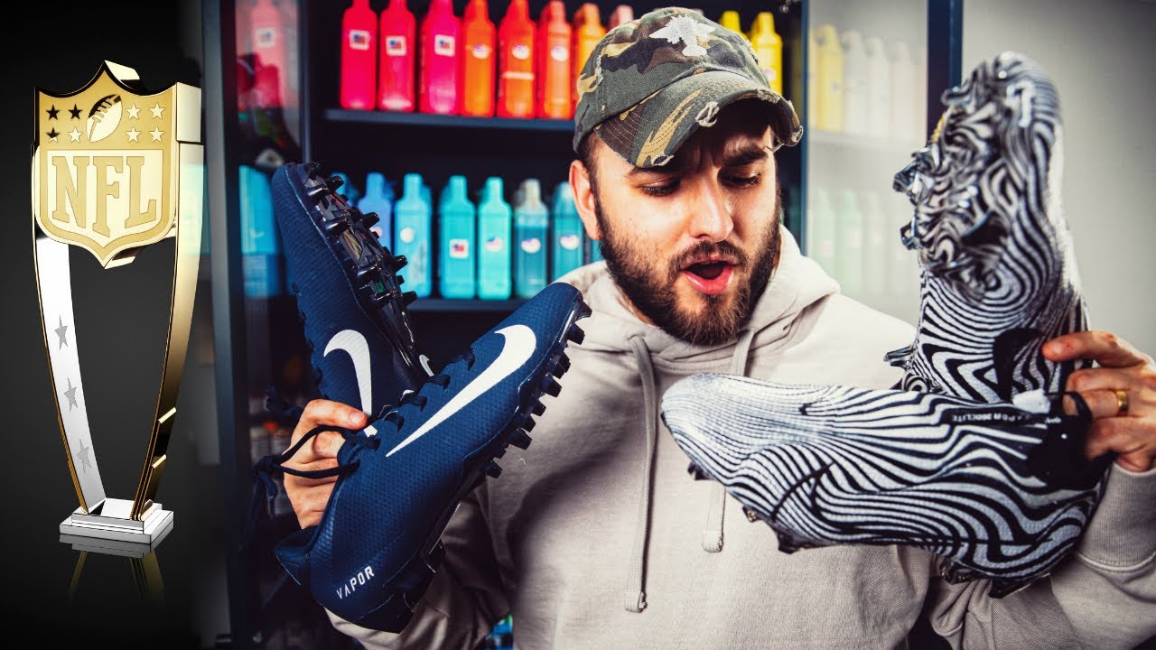 PAINTING Cleats for the BEST Defensive Player in the NFL