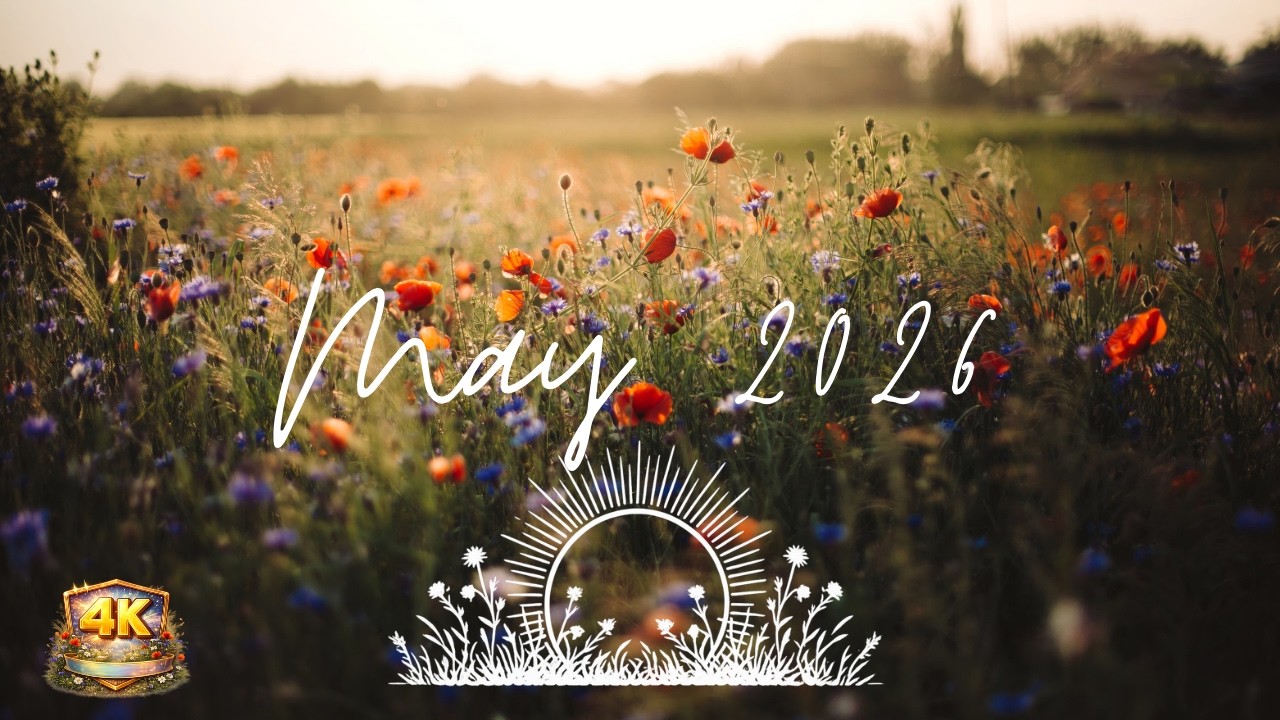 May 2026 🌼 | 2h Indie Pop/Folk Music for Warm Days, Open Windows & Gentle Joy