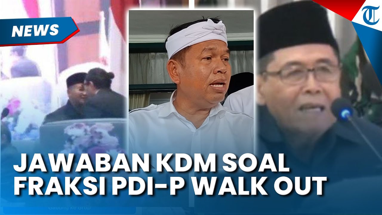 RESPONS Dedi Mulyadi Soal Walk Out Fraksi PDI P di Rapat DPRD, Beri Jawaban Singkat