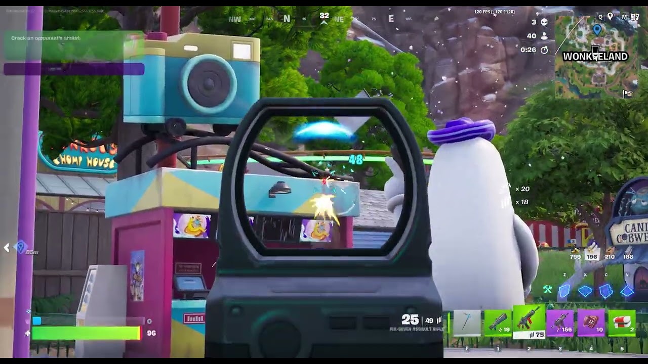 Playing Ranked Battle Royal (Something weird happens)