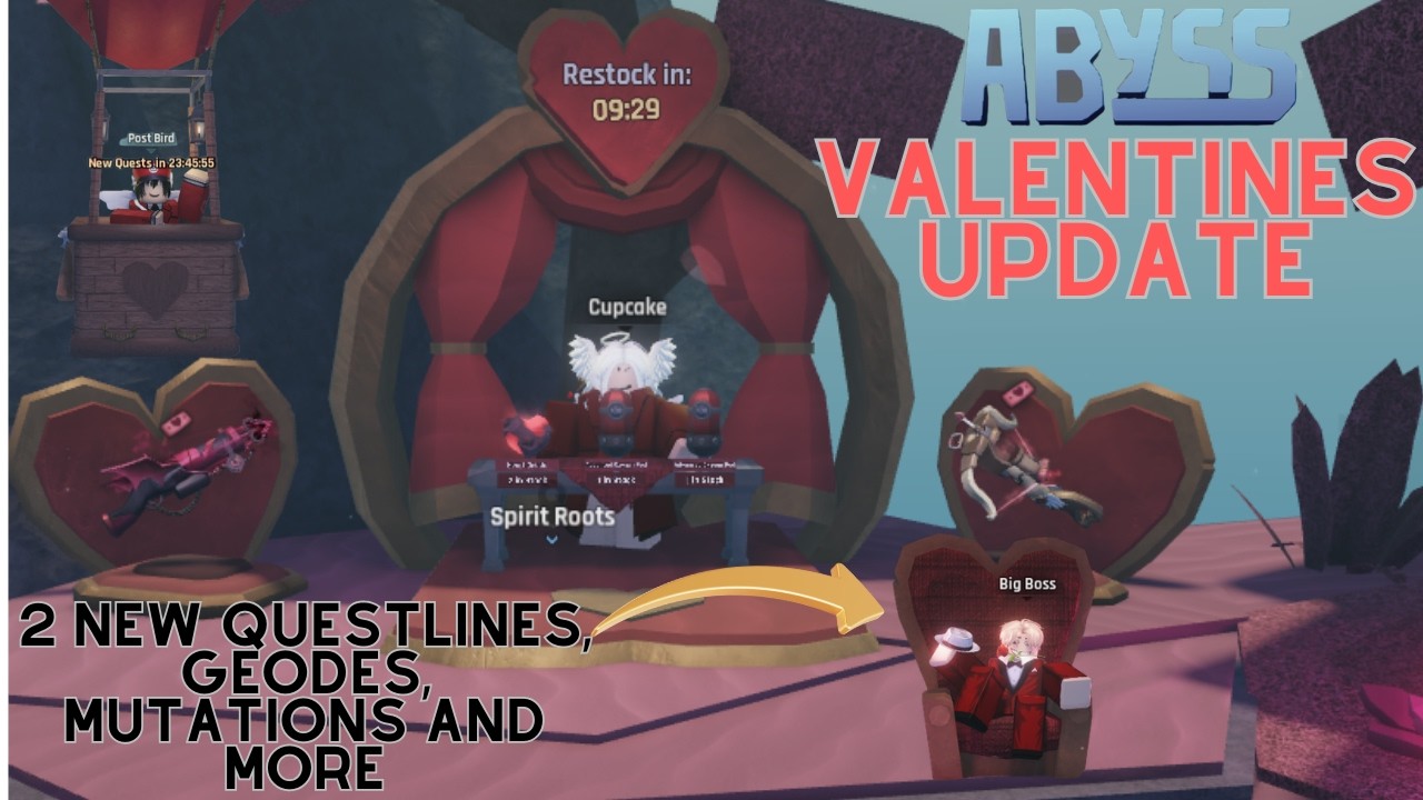 Everything that is NEW in ABYSSES Valentines Update