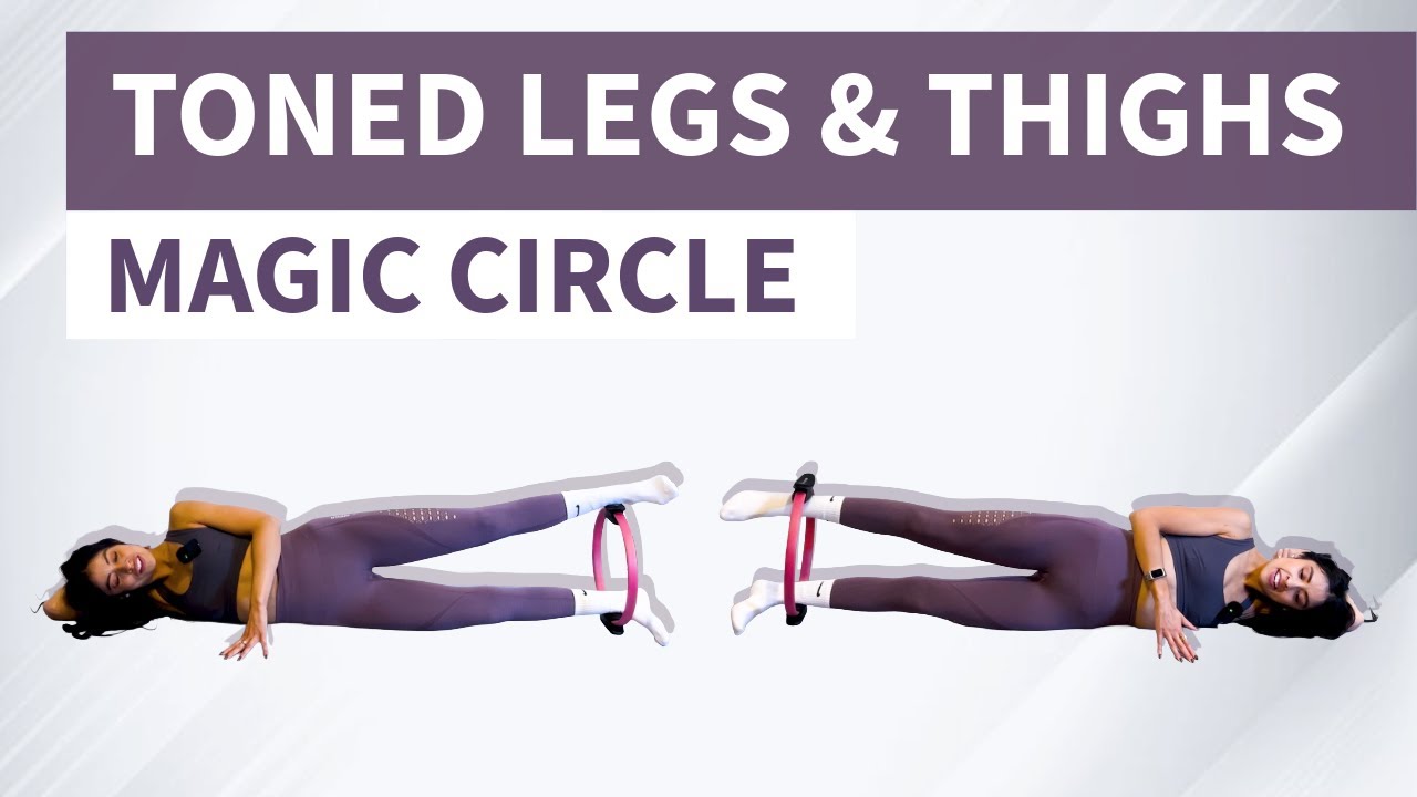 25 MIN Pilates Magic Circle Burn | Legs Glutes and Inner Thighs