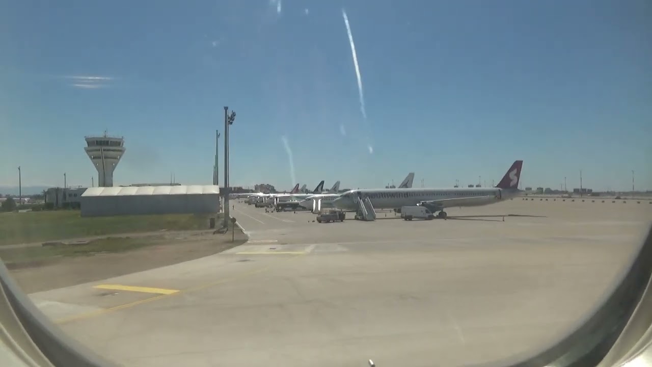 Июнь 2023.  AZUR AIR , Боинг 767. Анталия-Москва . Взлет.