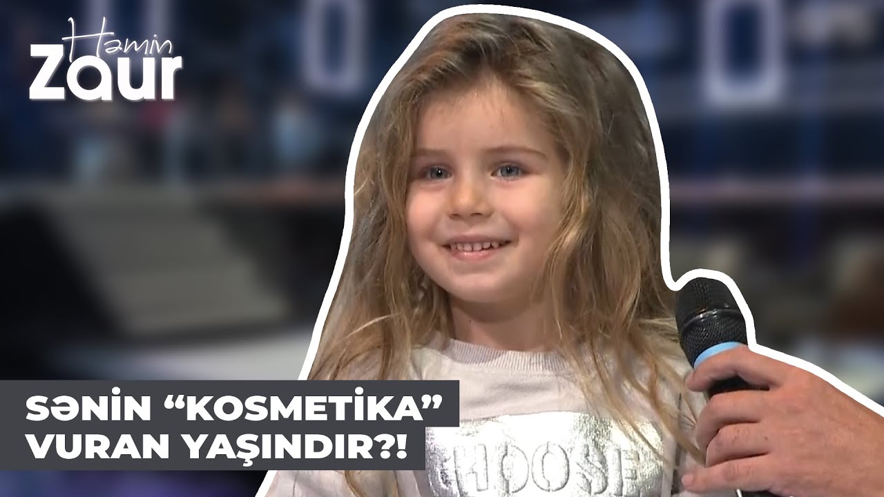 Həmin Zaur | Balaca Aydan Zaur Kamaldan “kosmetika” istədi