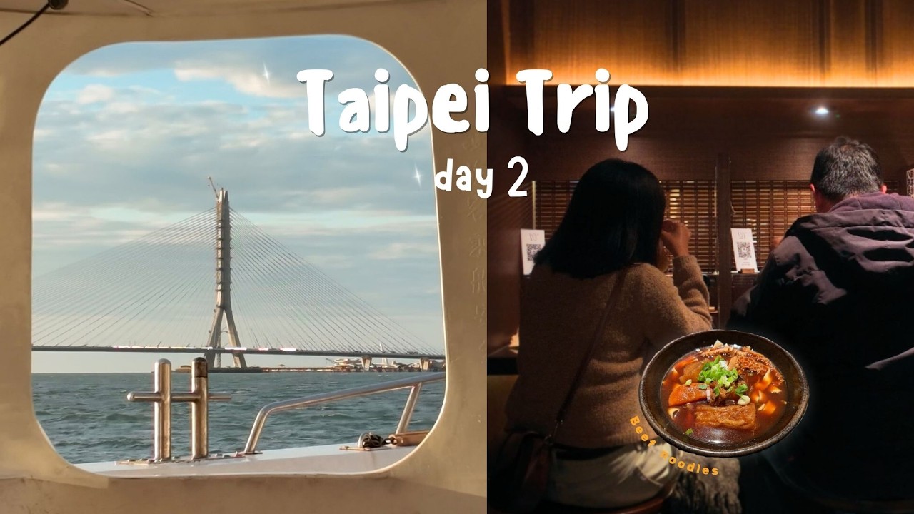 Day 2 Taipei Trip | Tamsui District 淡水區, Bali District 八里區, Shi-men Ting 西門町|