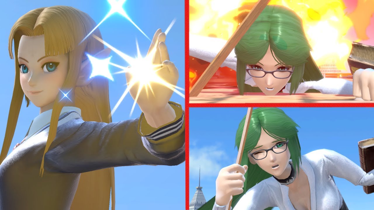 Palutena Sensei defeated! Zelda Vs Palutena (Super Smash Bros Ultimate)
