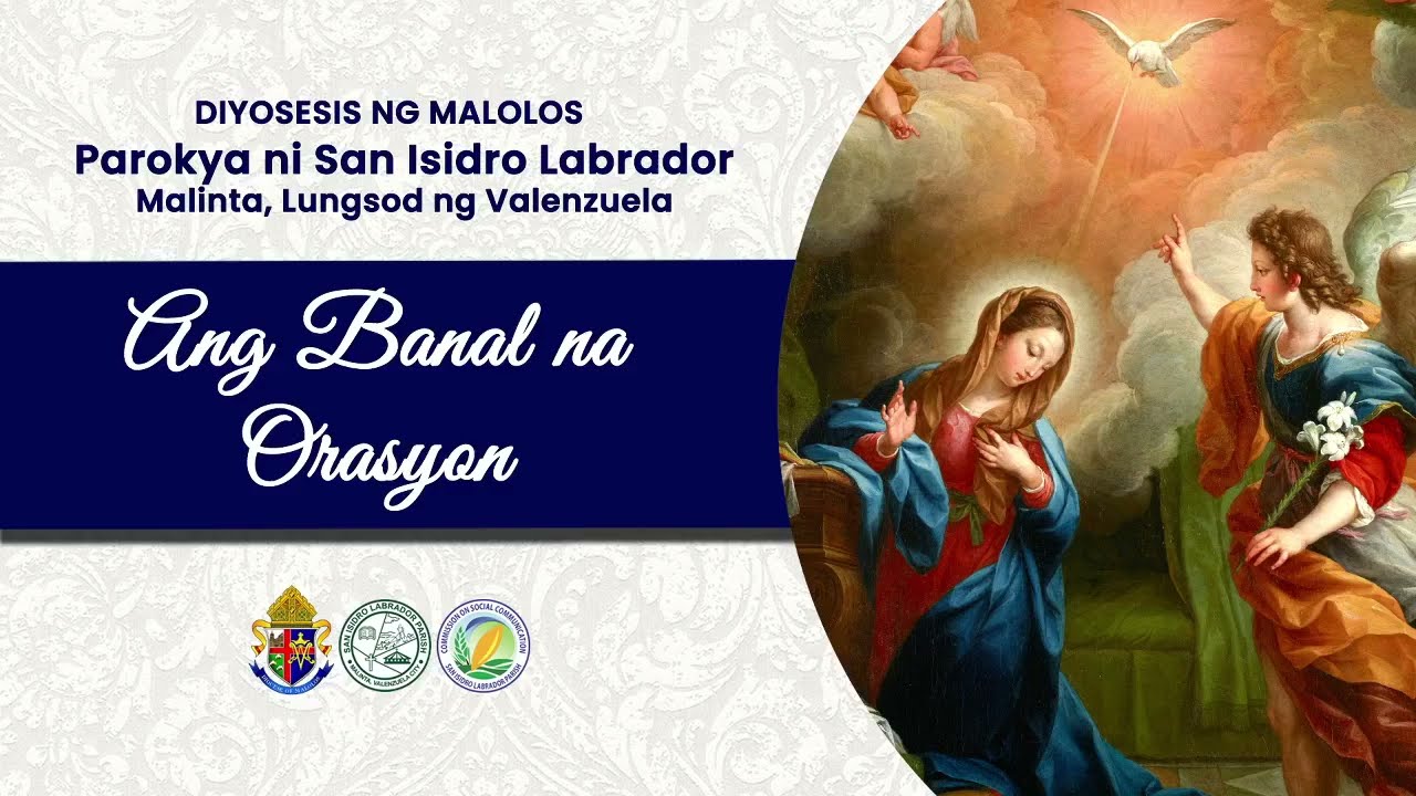 Agosto 4, 2021  Banal na Orasyon Sama sama nating dasalin ang Banal na Orasyon at Oratio Imperata La