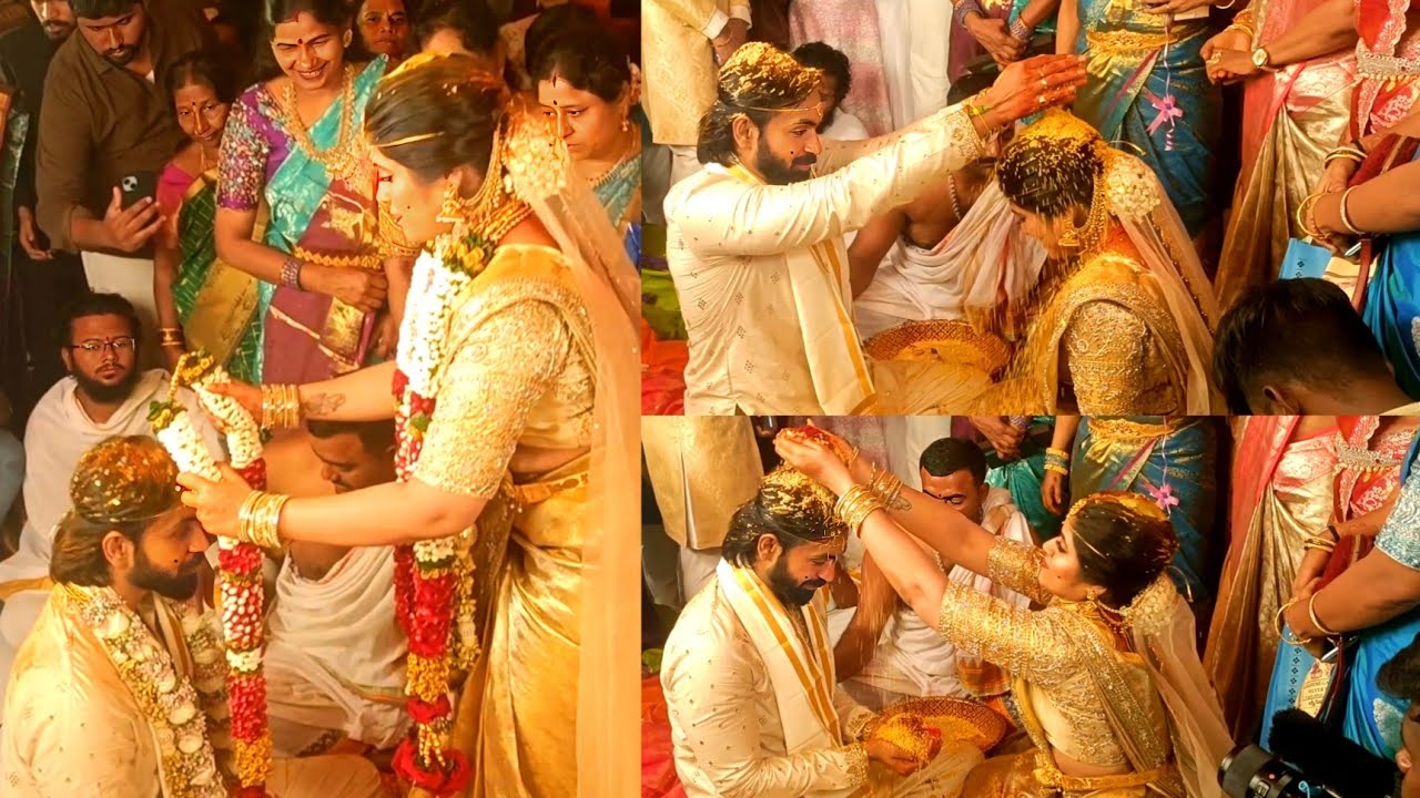 Serial actor maanas nagulapalli srija mariage video | bigg Boss maanas marriage visuals #maanas