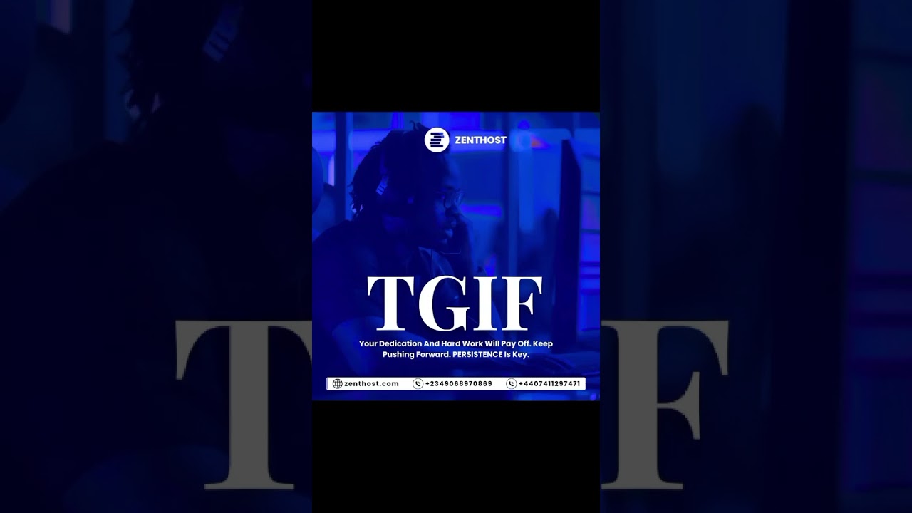 🎉 Happy Friday from ZENTHOST! 🚀