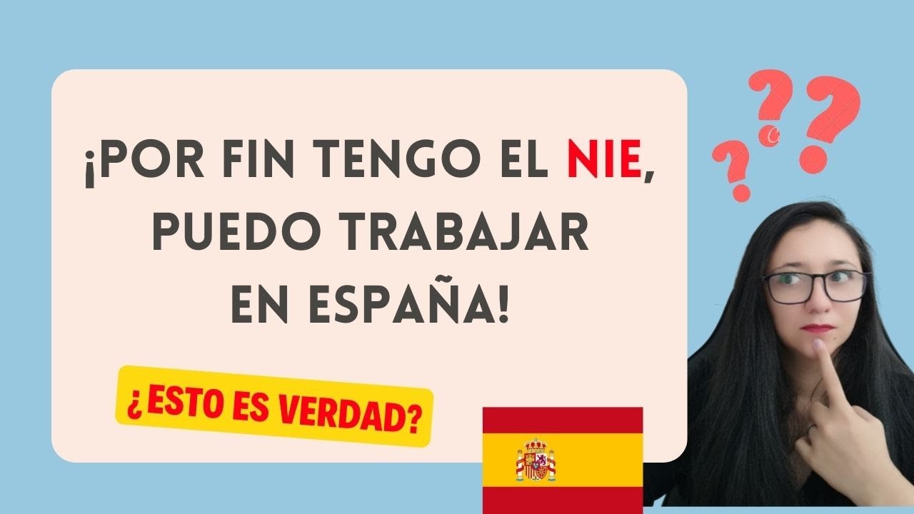 ¿Puedo trabajar con el NIE? - es.