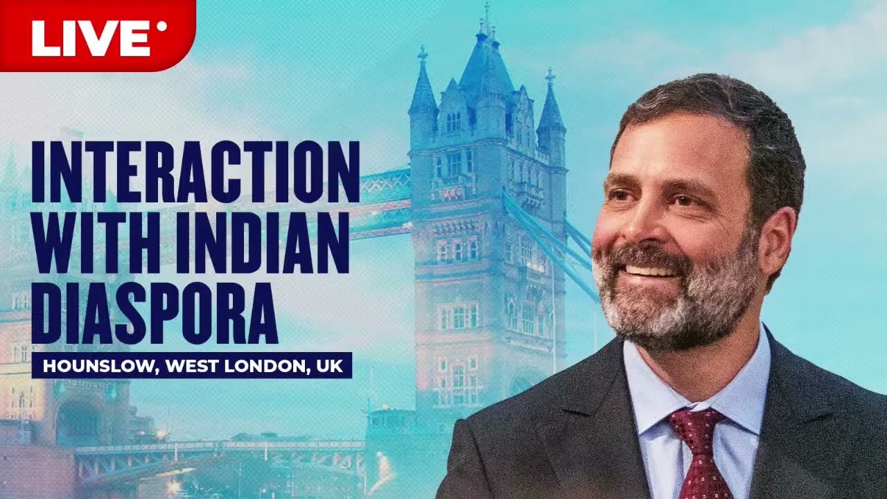 Interaction with Indian Diaspora | Hounslow, West London, UK | Rahul Gandhi