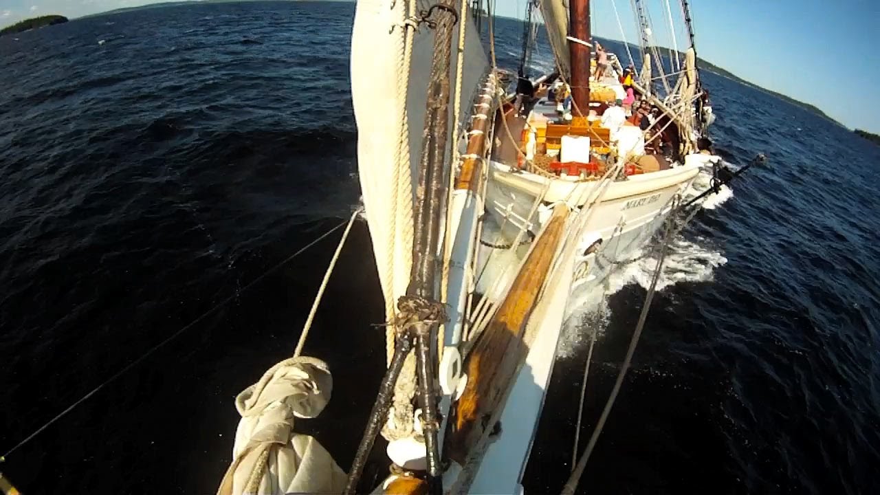 Schooner Deckhands Day - Life Aboard Tall Ship Mary Day