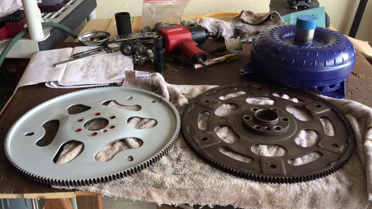 LS/TH400 Install requires a bolt on adapter