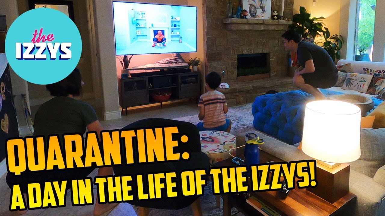 QUARANTINED! A day in the life of The Izzys! PART 1