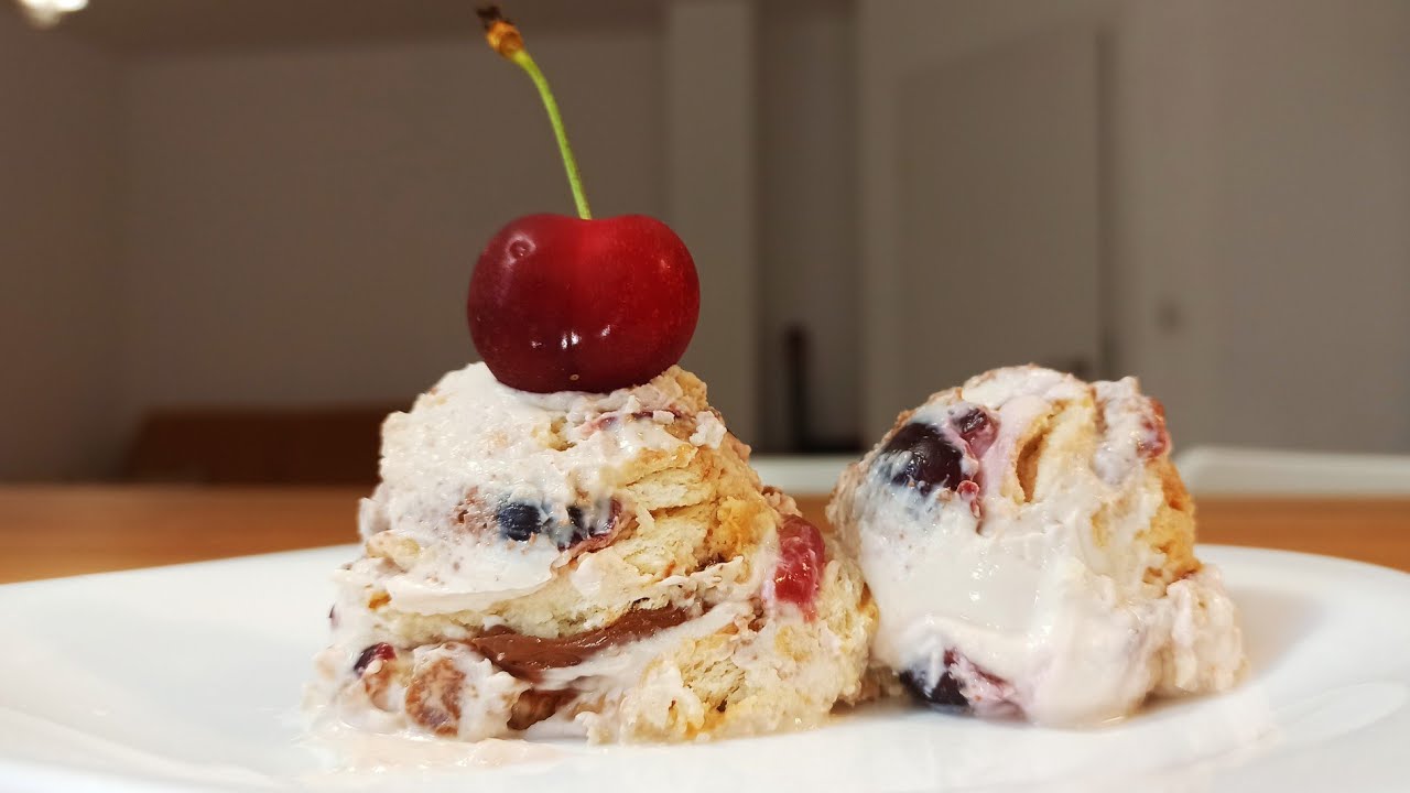 Бисквитена торта с череши 🍒 Мега лесна и мега вкусна!