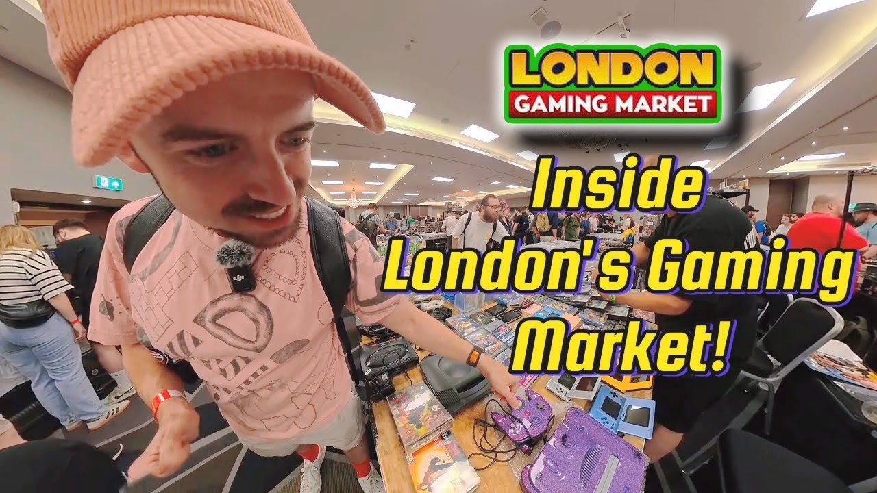 Retro Consoles, Rare Games + a £1000 Fortnite Jacket?! | London Gaming Market