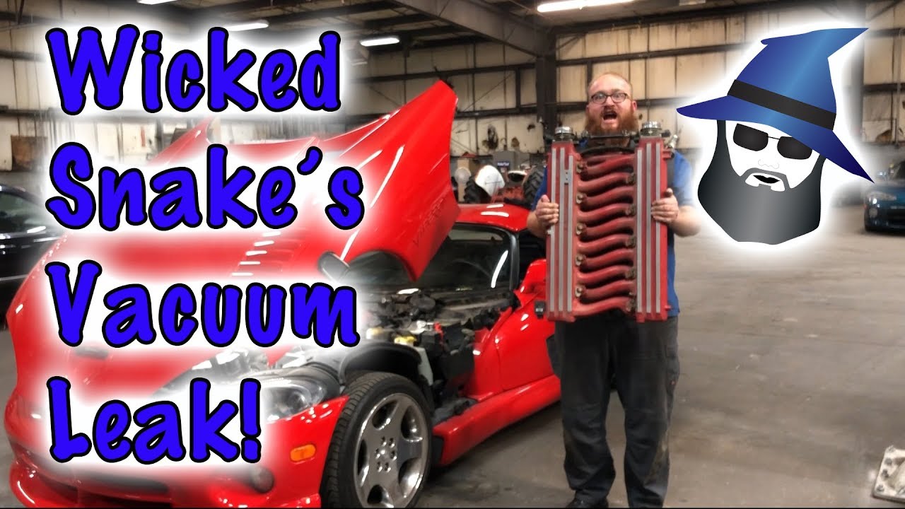 CAR WIZARD Fixes Leaking Intake Gaskets on Gen 2 Viper