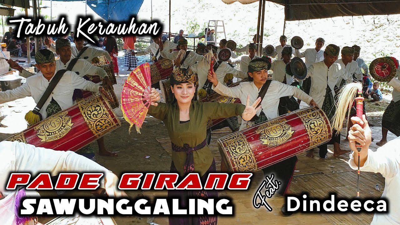Tabuh Kerauhan || Gendang Beleq PGS "PADE GIRANG SAWUNGGALING" ft. Dindeeca 