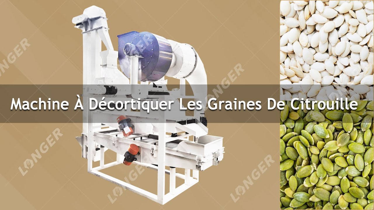 Machine De Décortiqueuse Des Graines De Courge Automatique