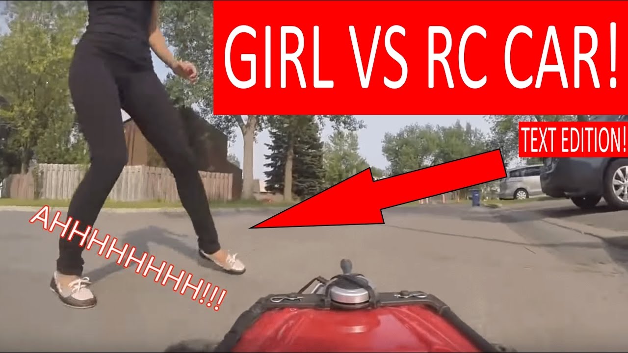 CRAZY KAREN TRIES TO STEAL MY RC CAR!