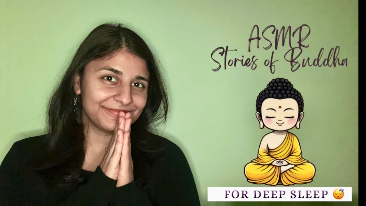HINDI ASMR | Stories of Buddha | Personal attention for Deep sleep 😴