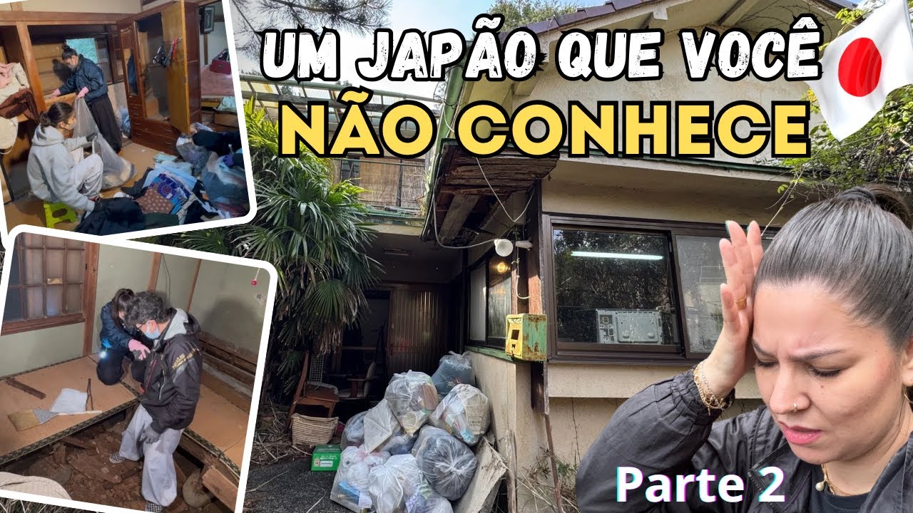 #163/ CASAS ABANDONADAS CHEIAS DE LIXO 😳TRISTE REALIDADE #japão  #vidareal #limpeza