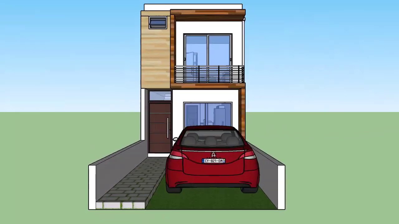 Casa Moderna 4x14 dos pisos