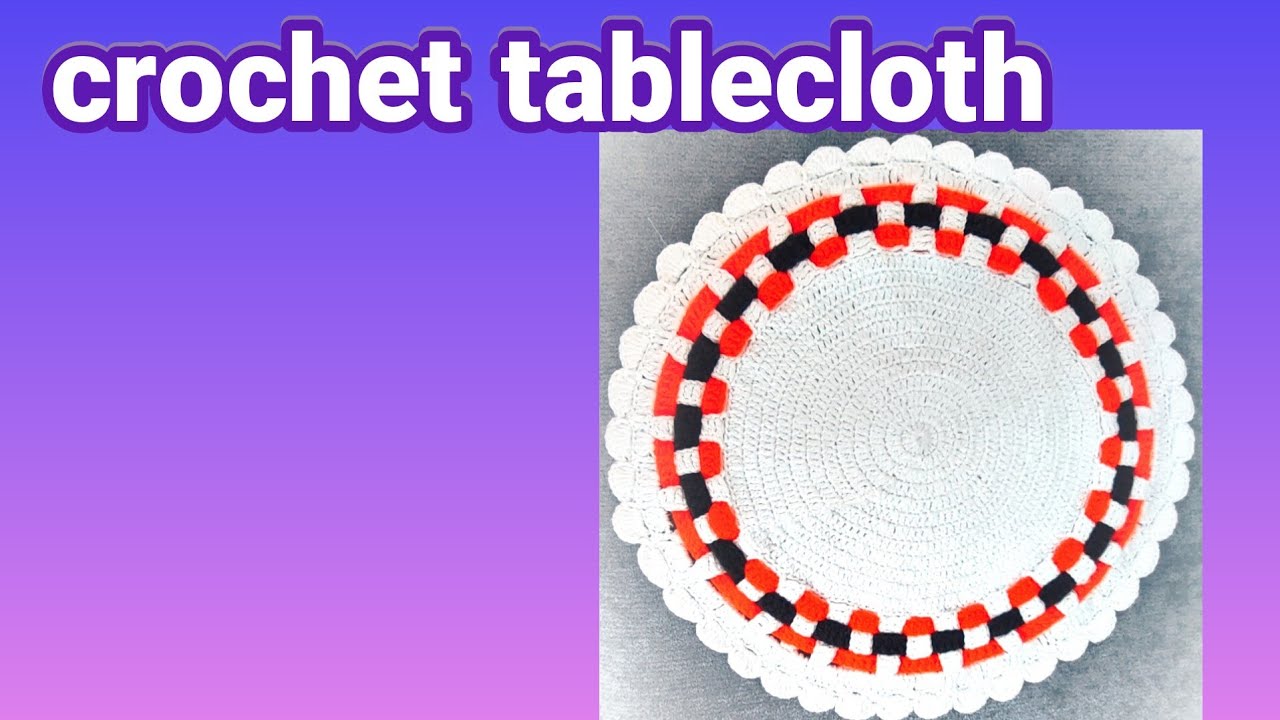 crochet tablecloth