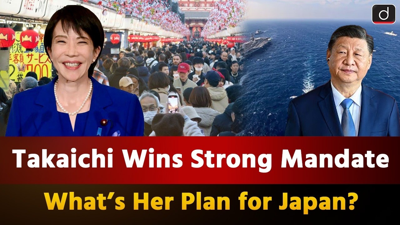 Sanae Takaichi's Political Victory: What’s Next for Japan?| Around The World | Drishti IAS English