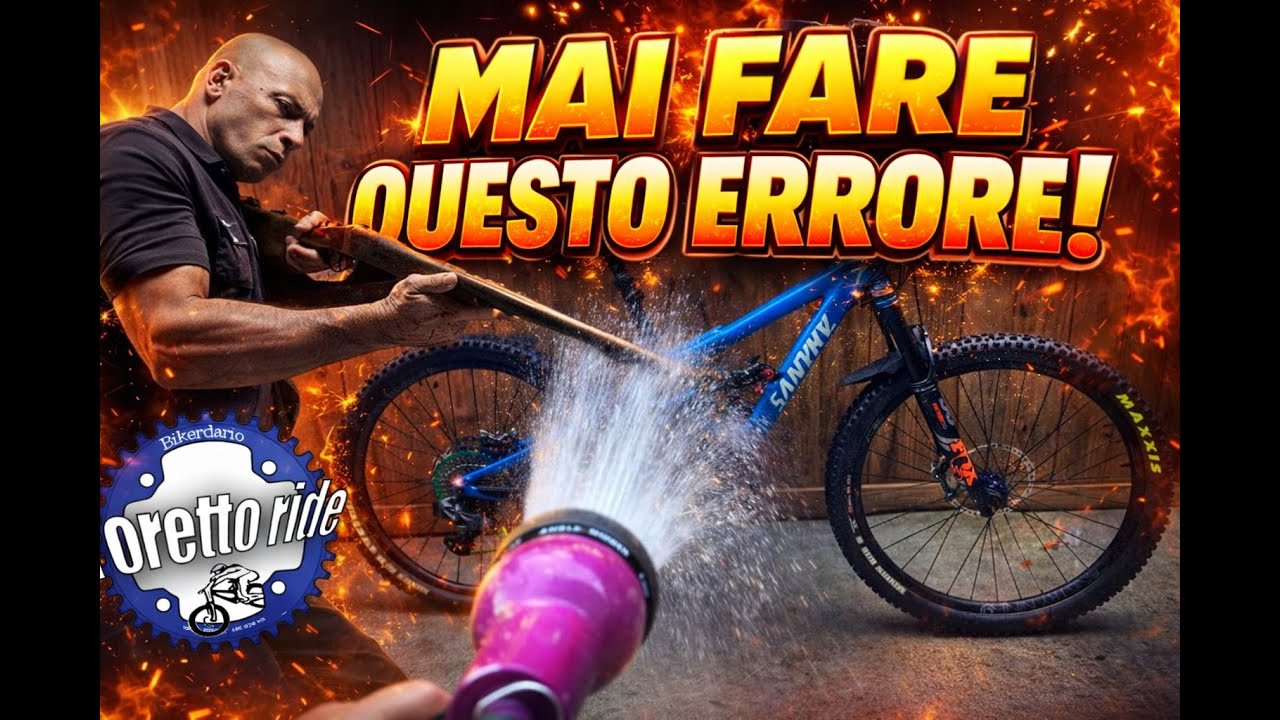 Lavaggio eBike evitando danni