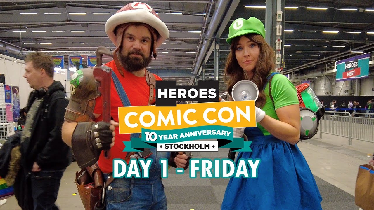 EVERYTHING at Comic Con Stockholm 2023 | Day 1 - Friday