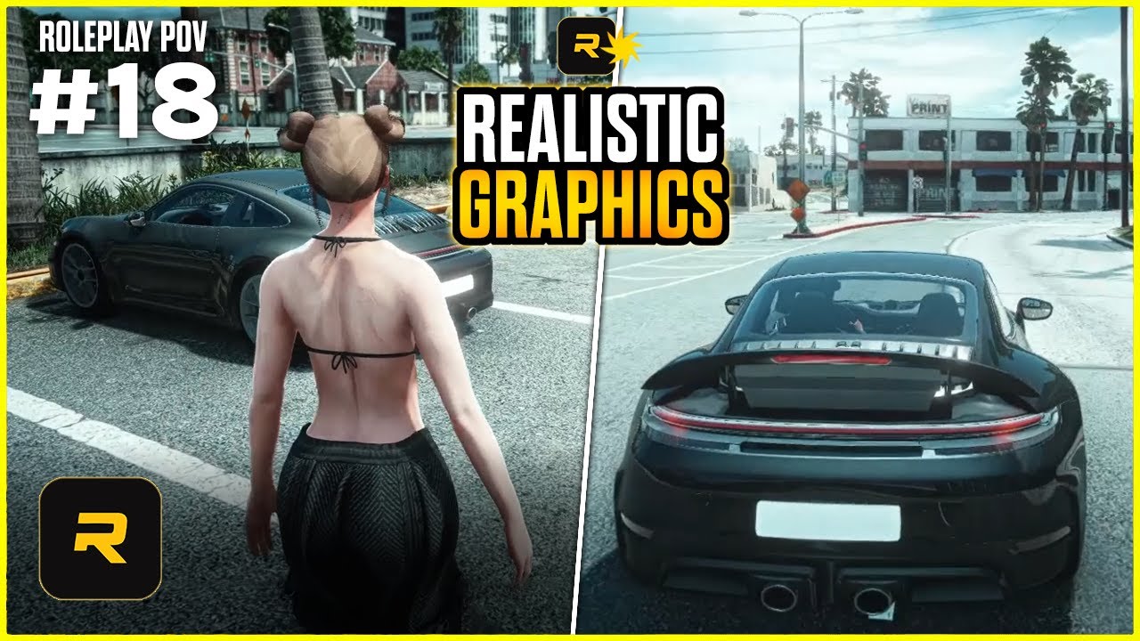 [rina-roleplay.com] RAGE:MP REALISTIC GRAPHICS MODPACK ROLEPLAY POV - GTAV - GTA5