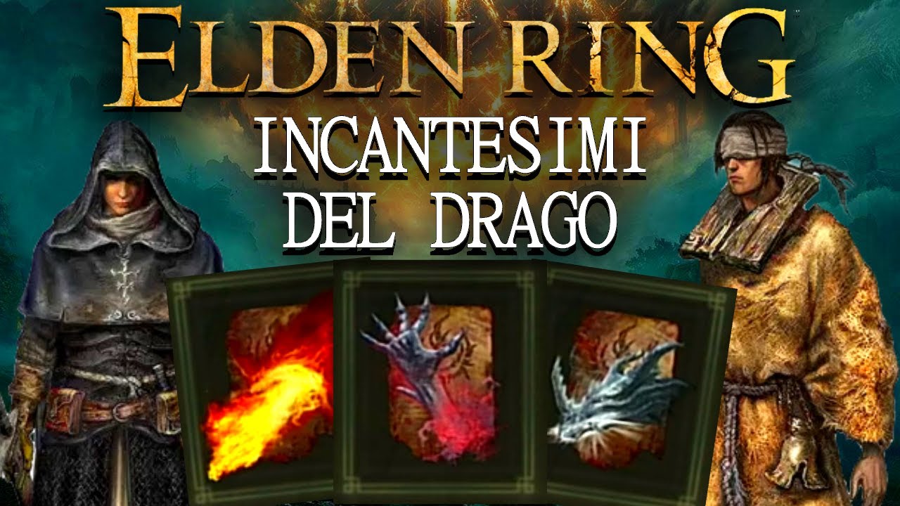 ELDEN RING: ecco dove trovare gli INCANTESIMI del DRAGO (Fuoco di Drago) 🔥🔥