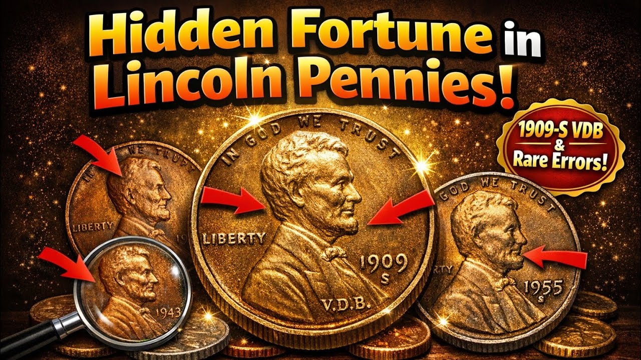 Скрытое состояние в пенни Линкольна 💰 Редкие монеты стоимостью в тысячи долларов!