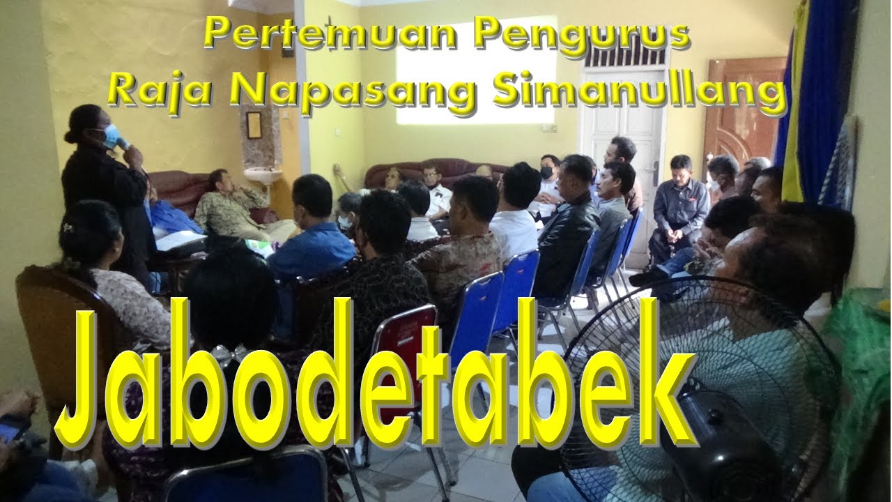 Pertemuan Pengurus Pomparan Raja Napasang Simanullang Lumban Ri  Sejabodetabek