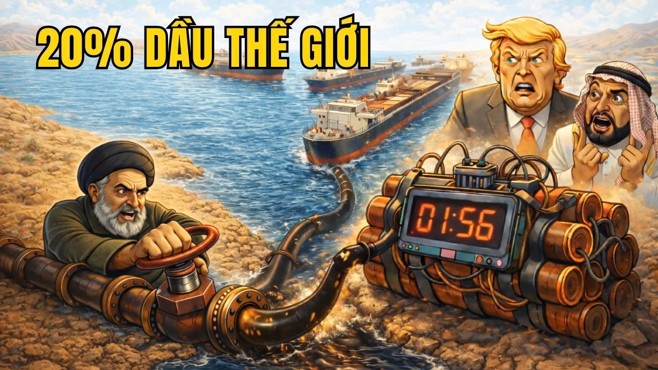 Iran Nắm Cổ Họng Dầu Mỏ: Eo Biển Hormuz Là Bom Hẹn Giờ Năng Lượng?