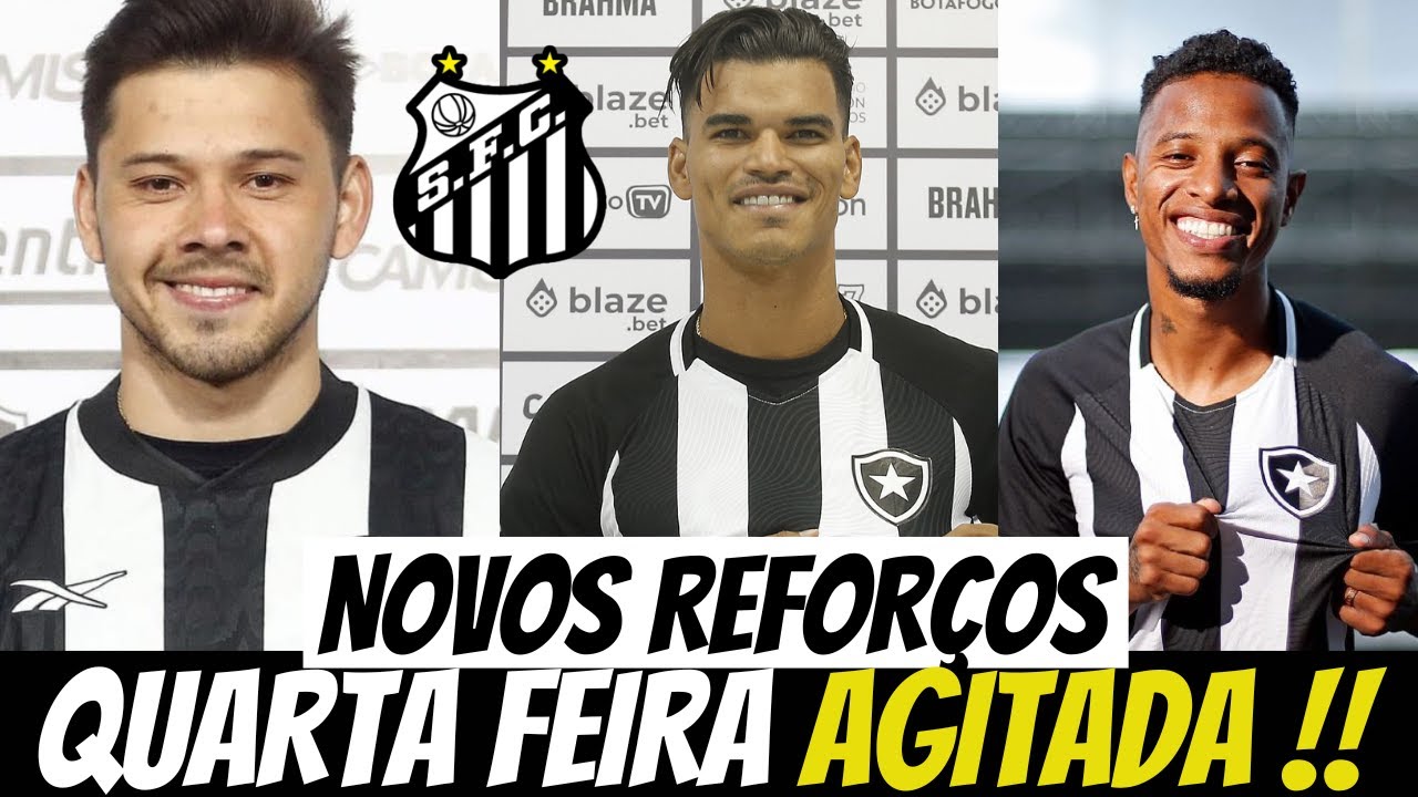 💥 REFOR&Ccedil;OS PARA 2025 - PACOT&Atilde;O NO SANTOS | &Uacute;LTIMAS NOT&Iacute;CIAS DO SANTOS - NOT&Iacute;CIA DO SANTOS HOJE
