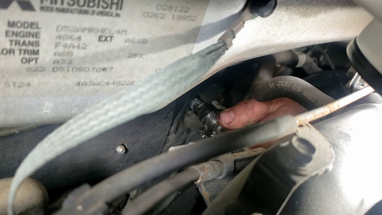 How to Flush a Heater Core | 2002 Mitsubishi Eclipse |  Heater Fix