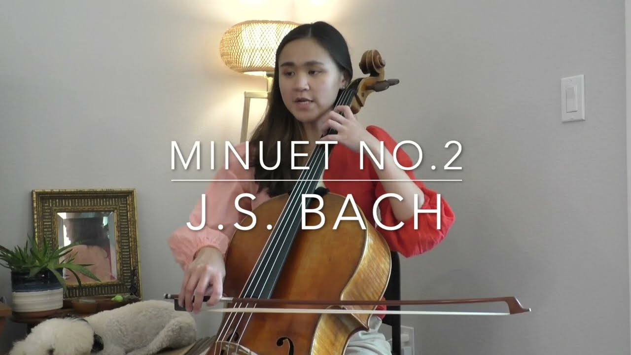 Minuet No. 2 (Cello Play Along) | Suzuki Cello Book 1