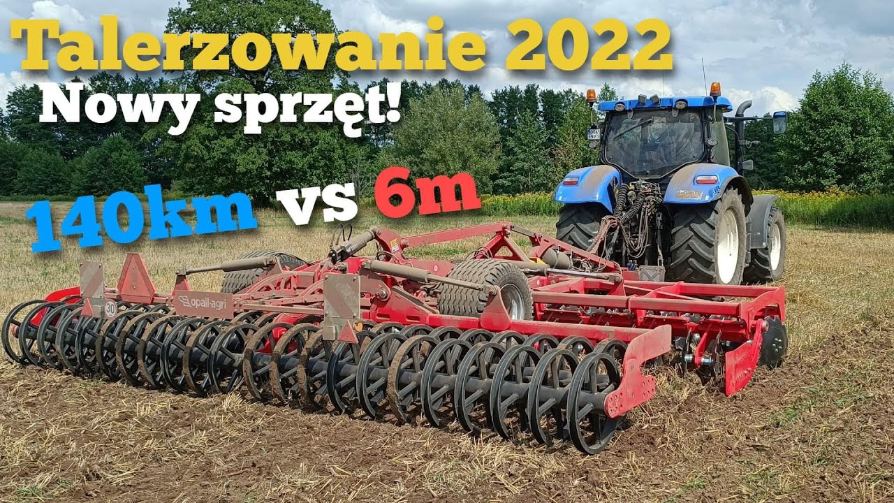 Nowy nabytek ! Czy New Holland da radę ? Talerzówka Opall Agri Pegas 2 SM [vlog#181]