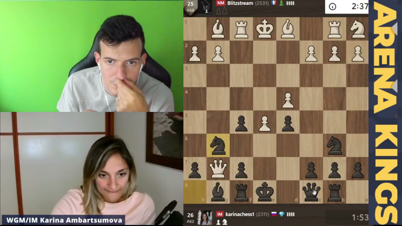 НАДО ВЗЯТЬ РЕВАНШ! ПЛОХО СОБРАЛАСЬ, СРАЗУ ТЕМП ПОТЕРЯЛА! // NM KEVIN BORDI vs IM KARINA AMBARTSUMOVA