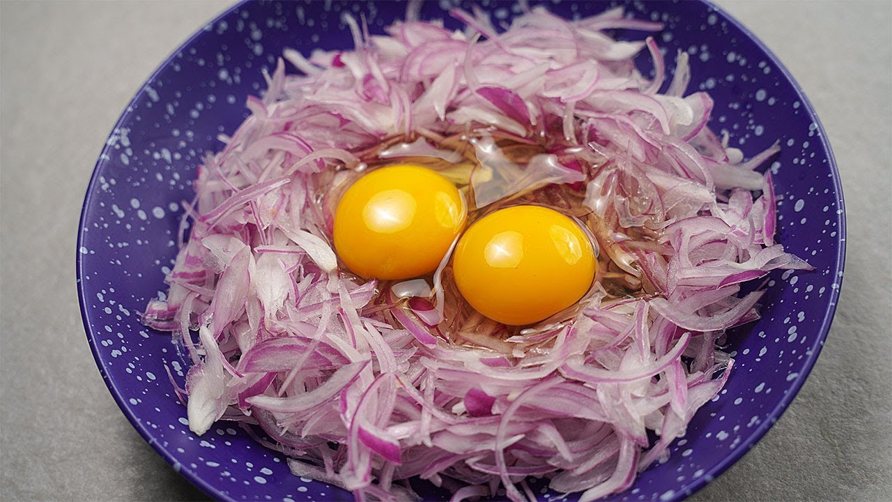 Onion and egg can make this super delicious snacks | Egg onion snacks | Yummy