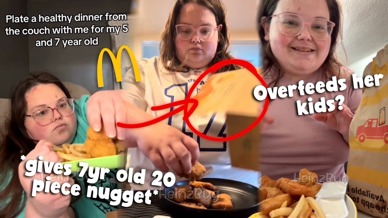 Donut Mom feeding her kids nothing but MCDONALDS (as always 🙁) | TikTok Compilation 