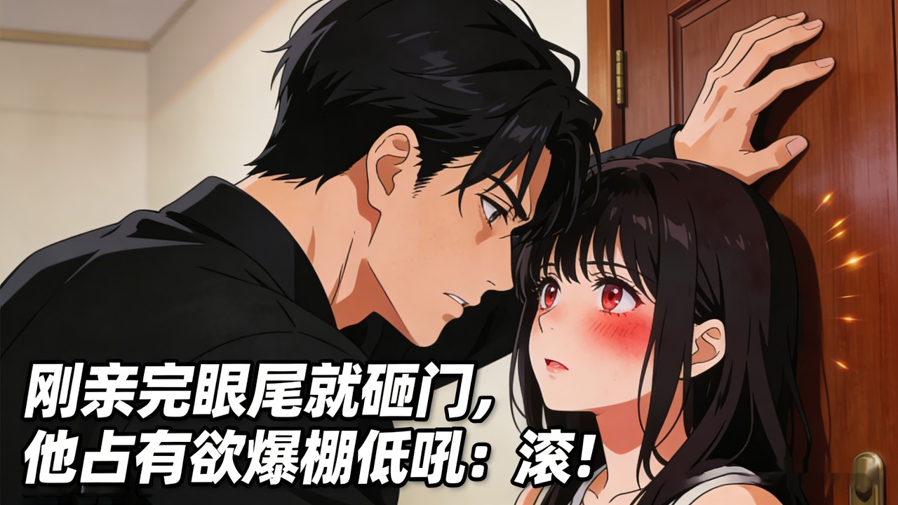 刚亲完眼尾就砸门，他占有欲爆棚低吼：滚！#重生 #穿越 #小說推薦 #小說 #逆襲 #玄幻小說 #玄幻文 #都市小說 #年代小說 #修仙 #種田文 #種田小說 #劇情 #動漫 #漫畫