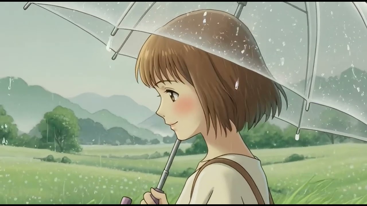 Calm Rainy Day in the Countryside | Cozy Ghibli Style Slow Living