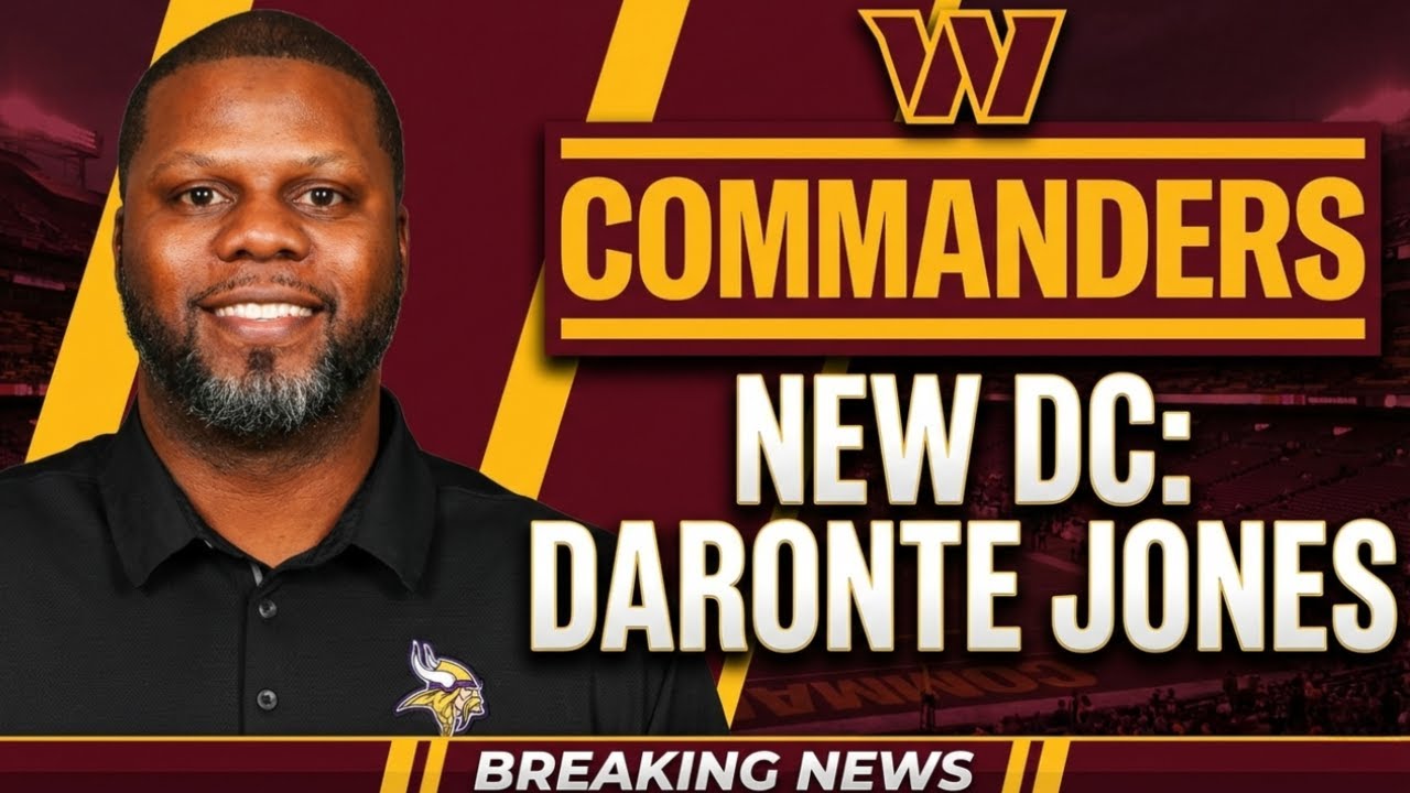 BOOM! Daronte Jones is the NEW Commanders DC | Initial Reaction