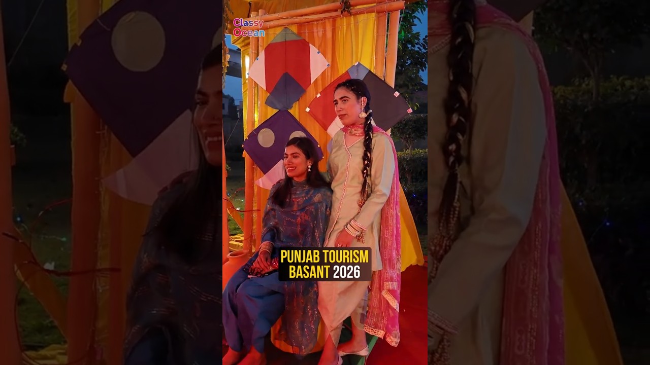 Basant Celebration 2026 Punjab tourism #basant #basant_soren | Chal chaliye by sagar