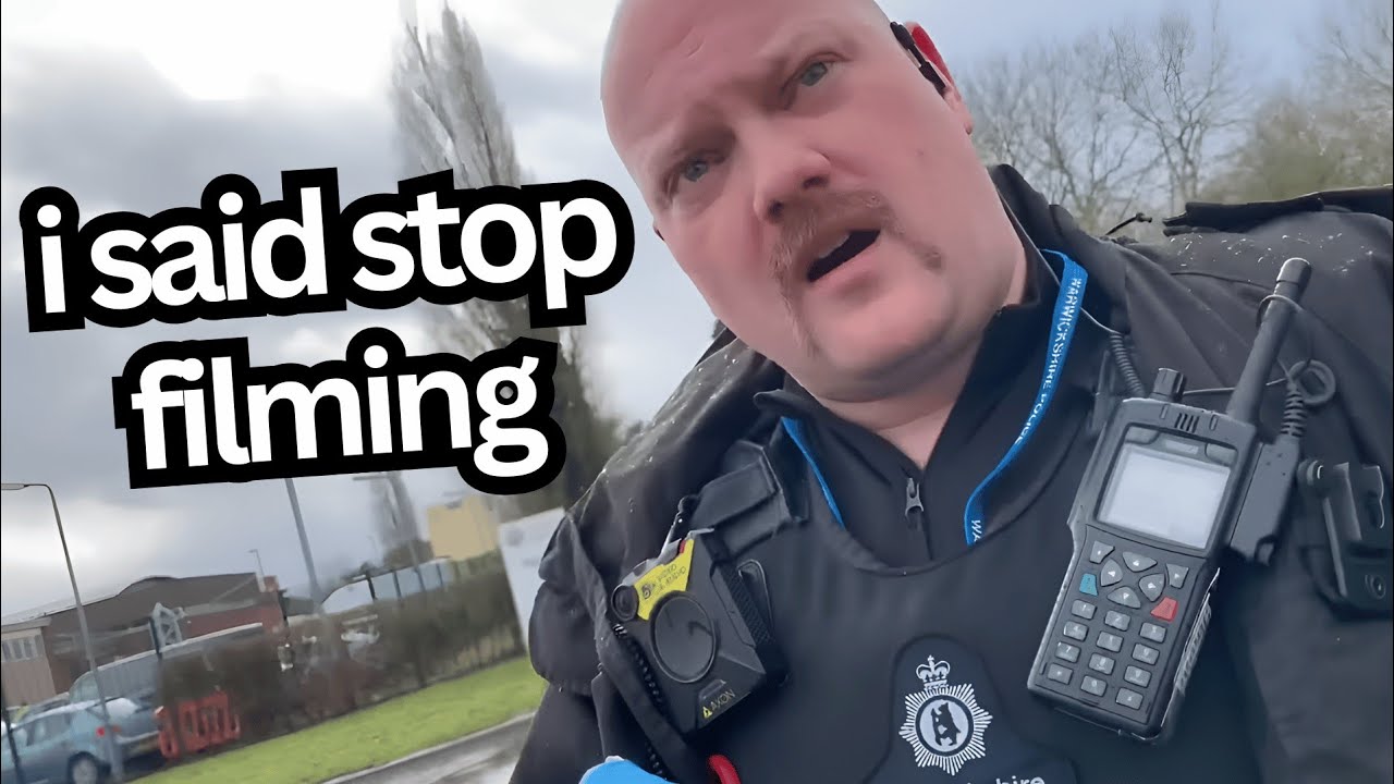 UK Sergeant LOSES IT When Lone Auditor Refuses To Be Searched On Camera!