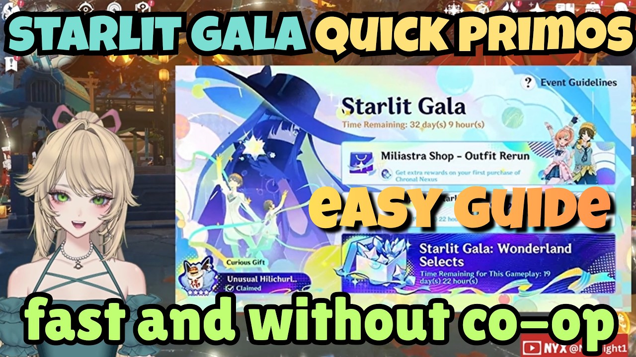 How To Complete Starlit Gala Quickly and Easily (Miliastra Wonderland) | Genshin Impact Guide
